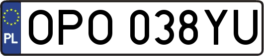 OPO038YU