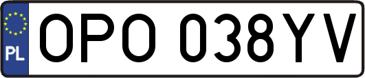 OPO038YV