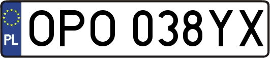OPO038YX
