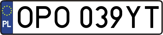 OPO039YT