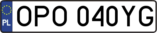 OPO040YG
