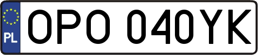 OPO040YK
