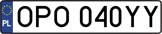 OPO040YY