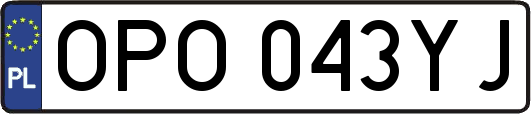 OPO043YJ