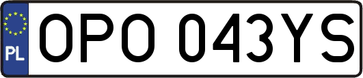 OPO043YS