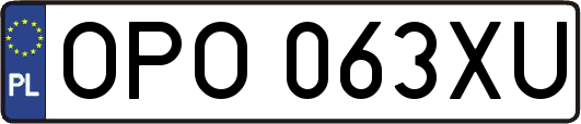 OPO063XU