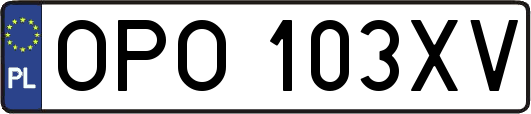 OPO103XV