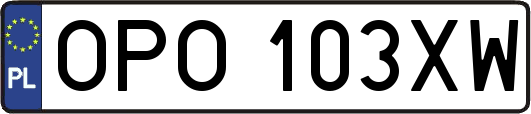 OPO103XW