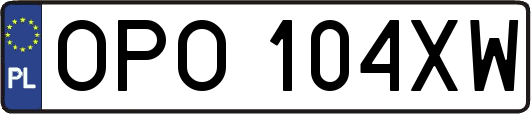 OPO104XW