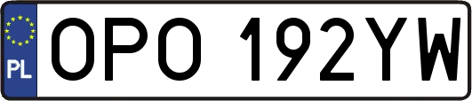 OPO192YW