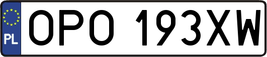 OPO193XW