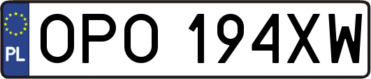 OPO194XW