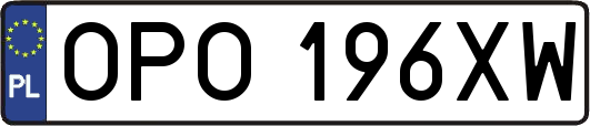 OPO196XW
