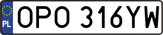 OPO316YW