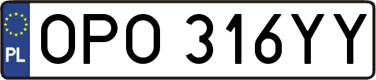 OPO316YY