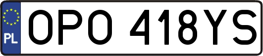OPO418YS