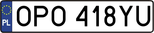 OPO418YU