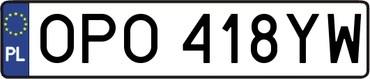 OPO418YW