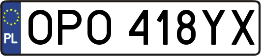 OPO418YX