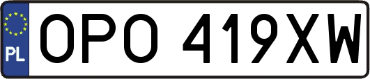 OPO419XW
