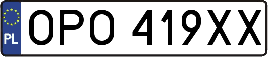 OPO419XX