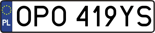 OPO419YS