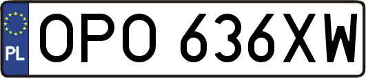 OPO636XW