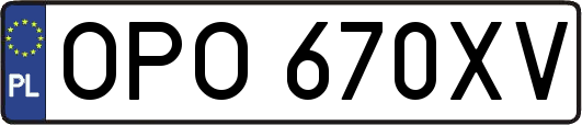 OPO670XV