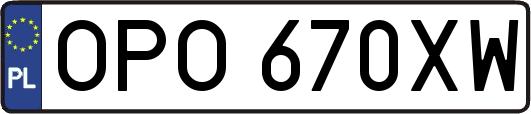 OPO670XW