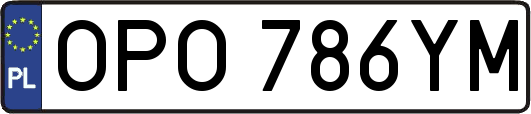 OPO786YM