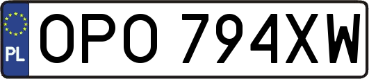 OPO794XW