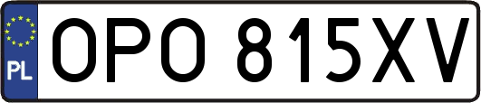 OPO815XV