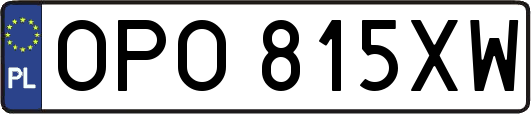 OPO815XW