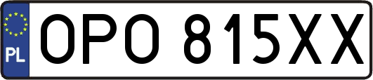 OPO815XX