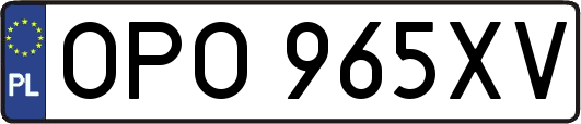 OPO965XV