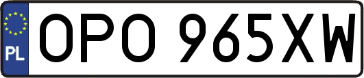 OPO965XW