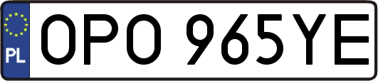 OPO965YE