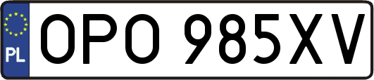 OPO985XV