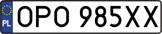 OPO985XX