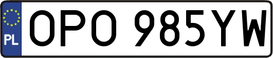 OPO985YW