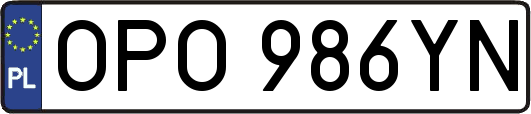 OPO986YN