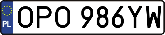 OPO986YW