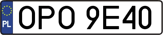 OPO9E40