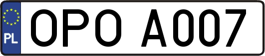 OPOA007