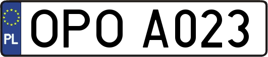 OPOA023