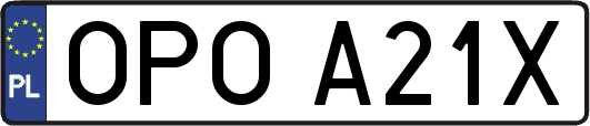 OPOA21X