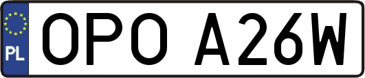 OPOA26W