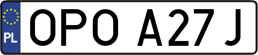 OPOA27J