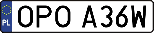 OPOA36W
