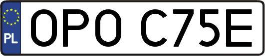 OPOC75E